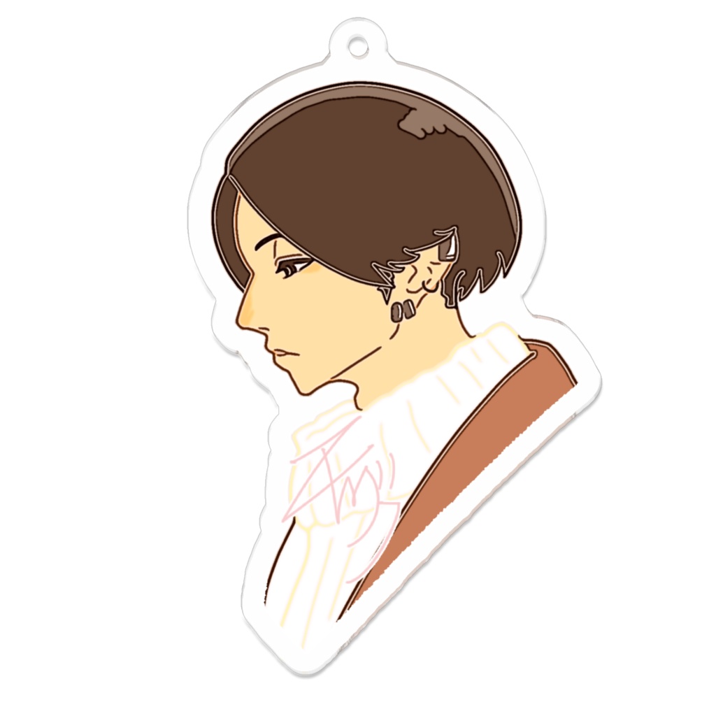 冬の横顔 キーホルダー