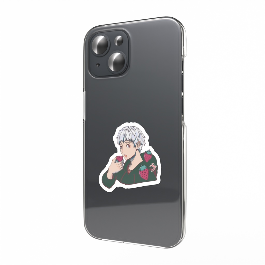 いちご ステッカー