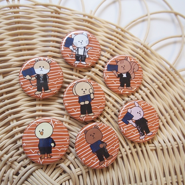 Seven Animals 缶バッジ