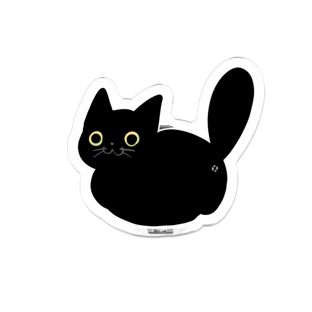 黒猫バッジ
