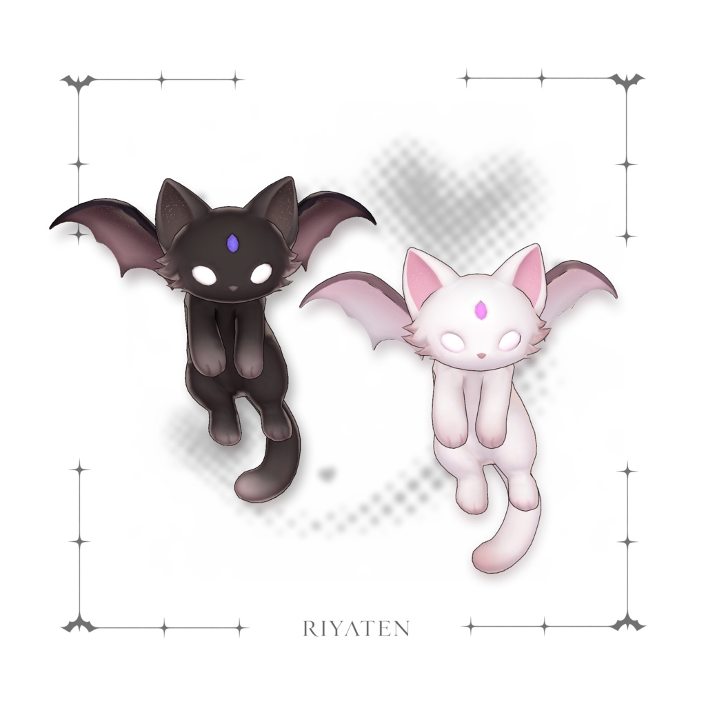 無料【追従ペット】こもにゃ - Komonya ʚ(=ↀωↀ=)ɞ