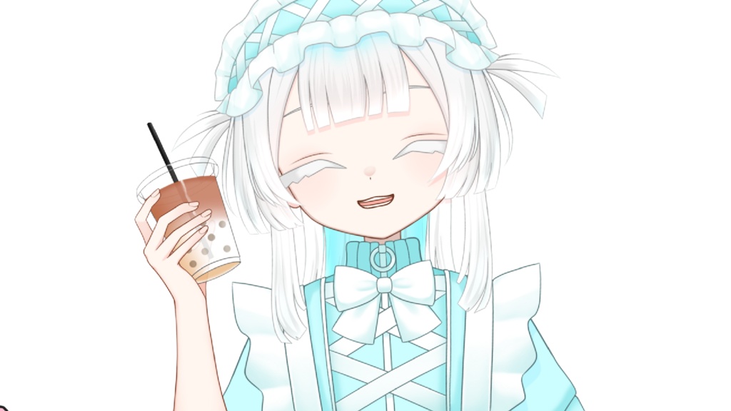 【 手の素材/ Vtuber向け】カスタムできるドリンクを持つ腕とハートの手【 Live2dアイテム】