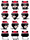 葬ニャンアバター(サンタ帽)