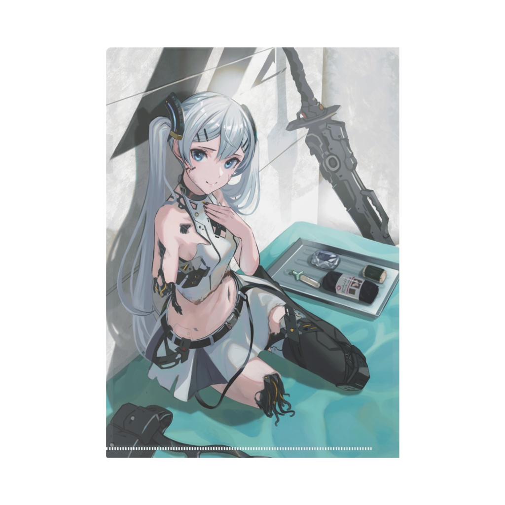 クリアファイル「修復」