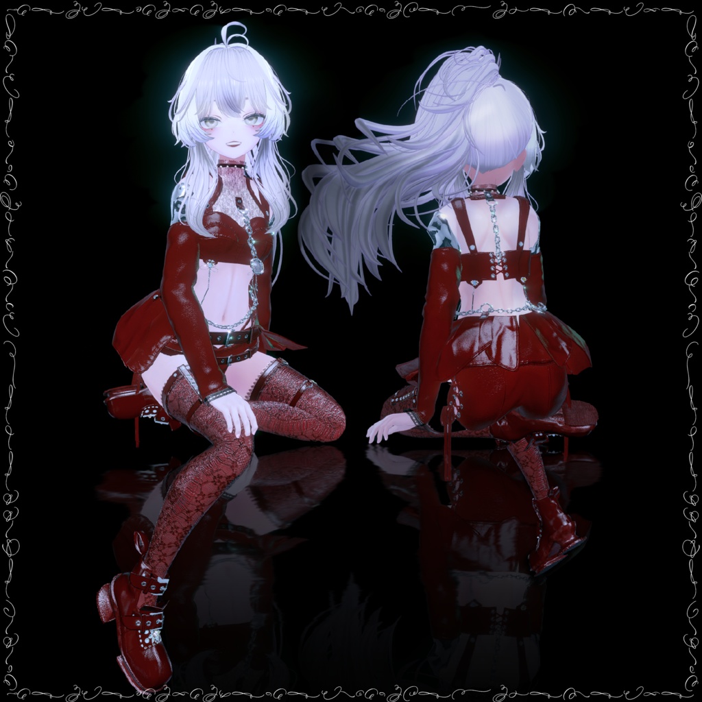 【♣️⚜️5アバター対応⚜️♣️】黒曜のリリス