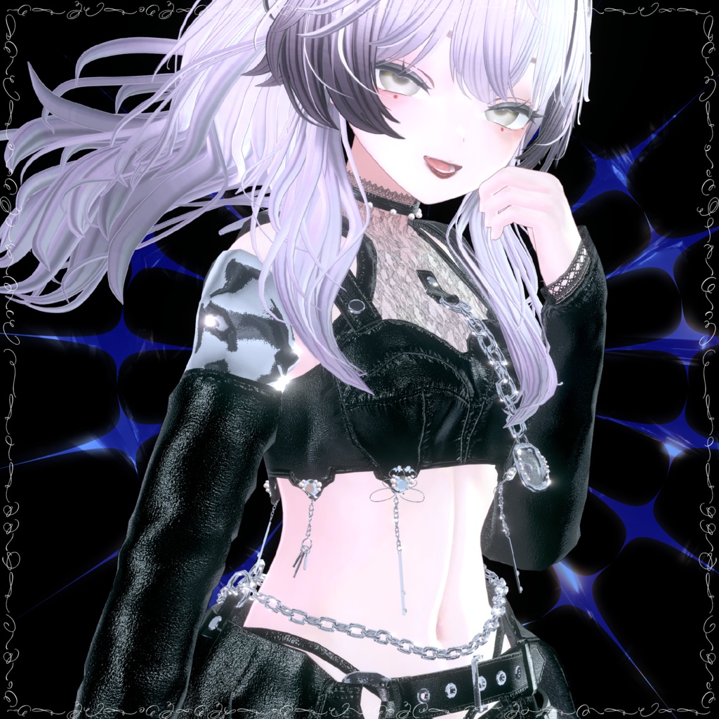 【♣️⚜️5アバター対応⚜️♣️】黒曜のリリス