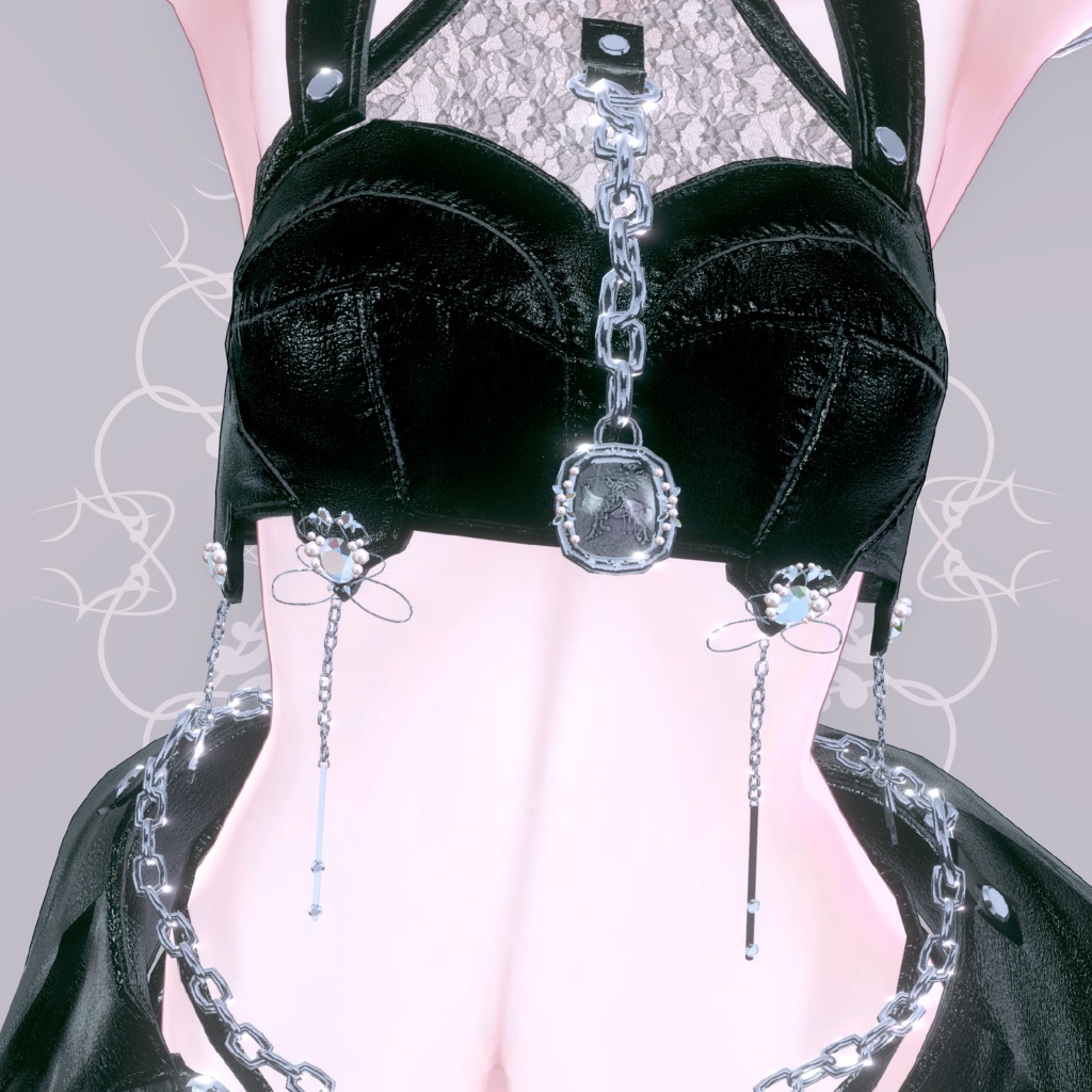 【♣️⚜️5アバター対応⚜️♣️】黒曜のリリス