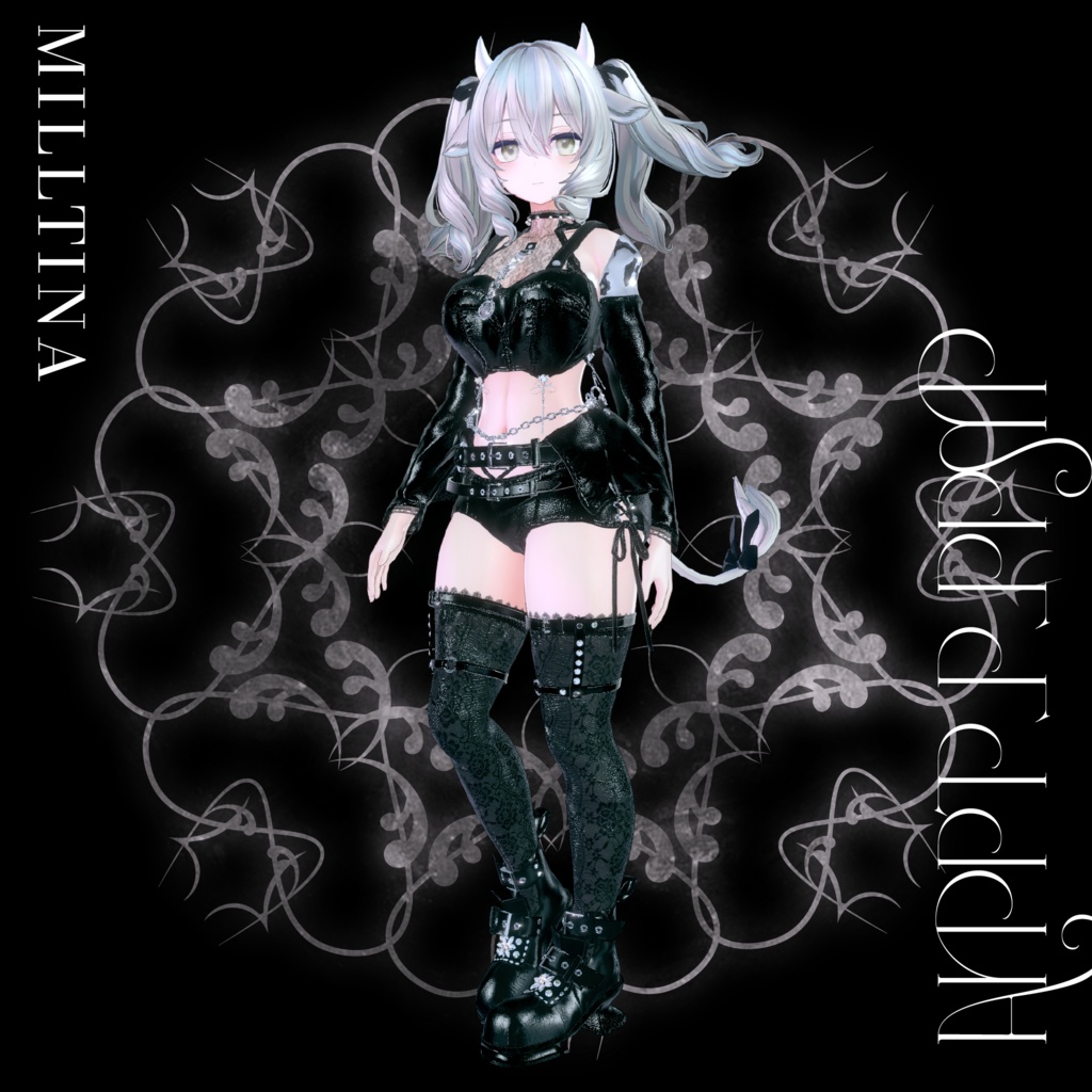 【♣️⚜️5アバター対応⚜️♣️】黒曜のリリス