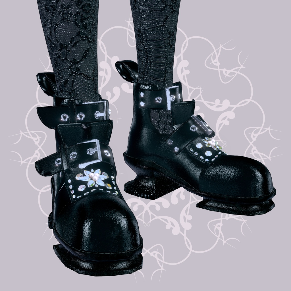 【♣️⚜️5アバター対応⚜️♣️】黒曜のリリス