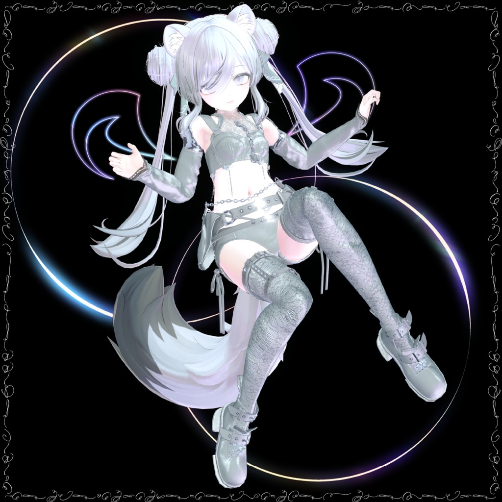 【♣️⚜️5アバター対応⚜️♣️】黒曜のリリス