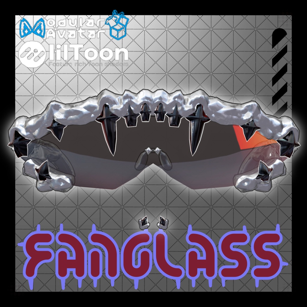 【無料】BIGサングラス(Fanglass)