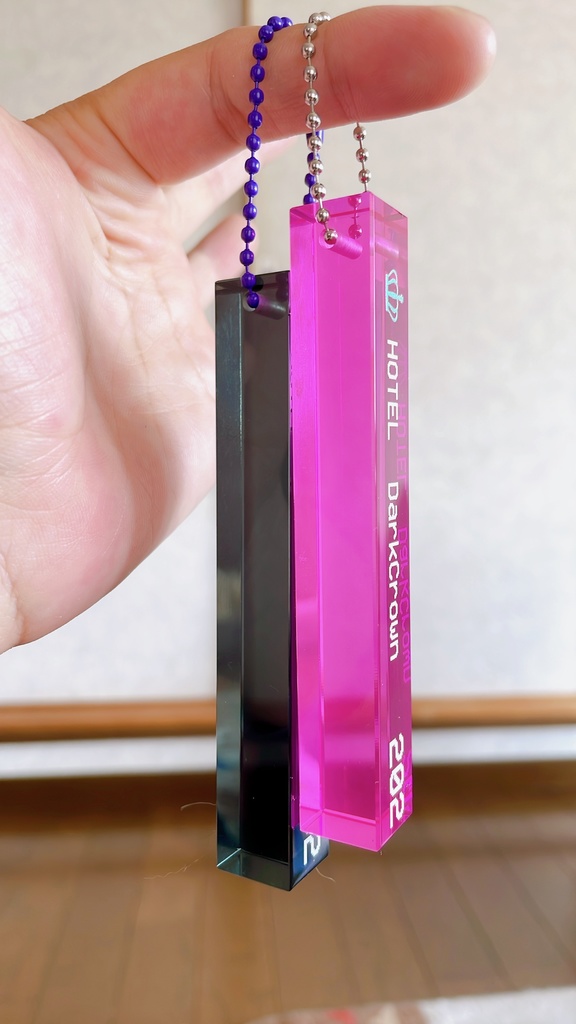 【DC】DarkCrownアクリルホテルルームキー