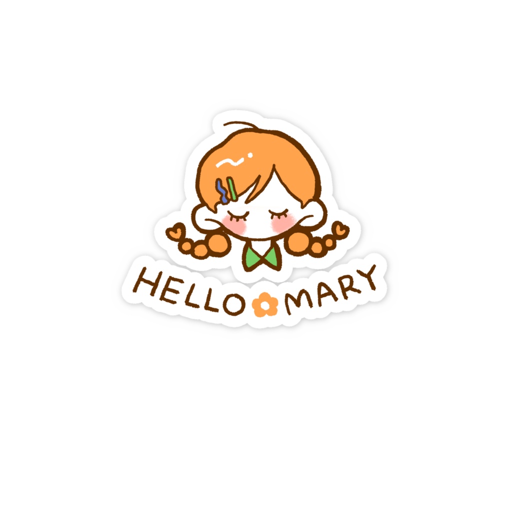 HELLO🌼MARY スマホステッカー