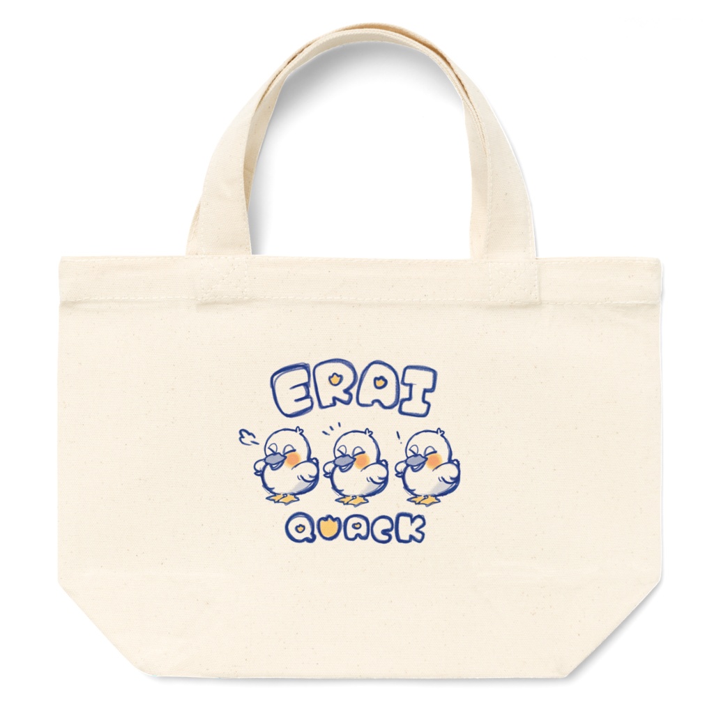 ERAI QUACK アヒルトートバッグミニ