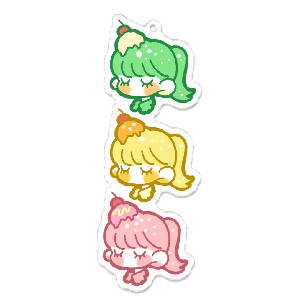 くりーむそーだ アクリルキーホルダー