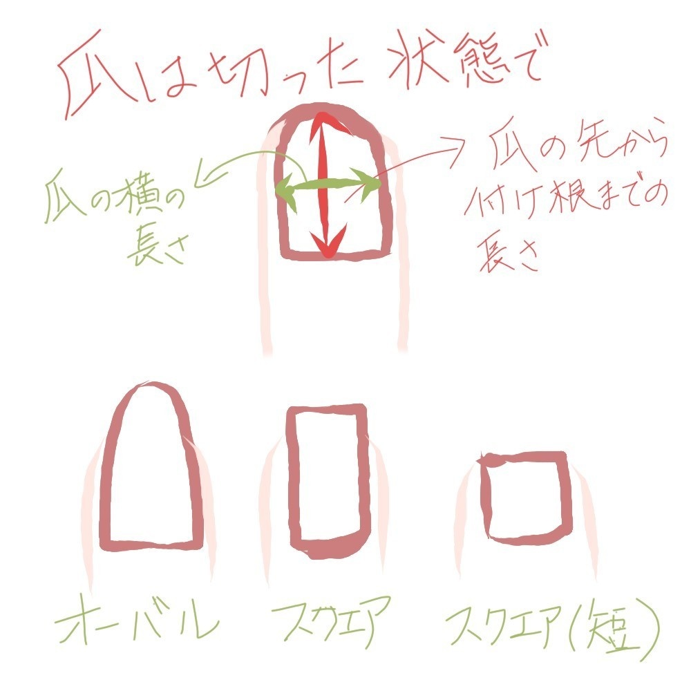 雑伊ネイルチップ