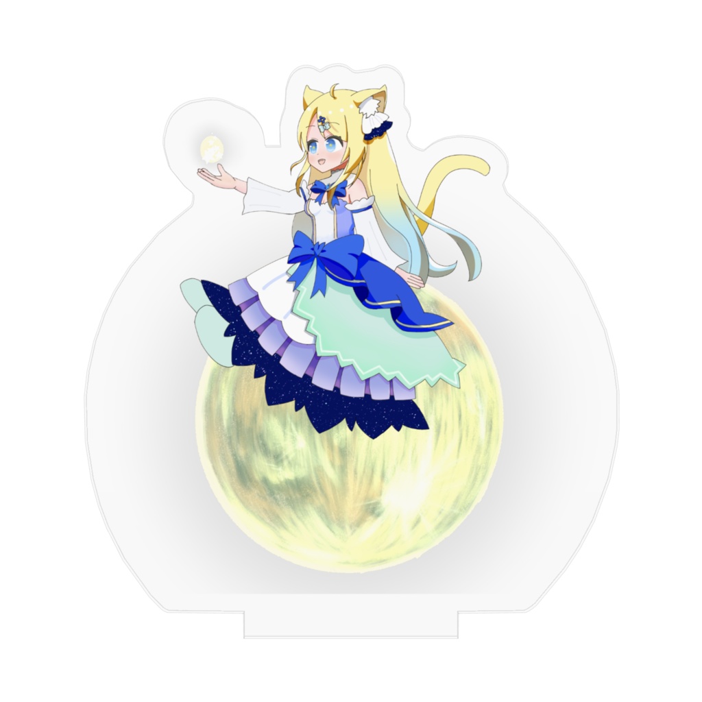 白星ぬいのアクリルスタンド
