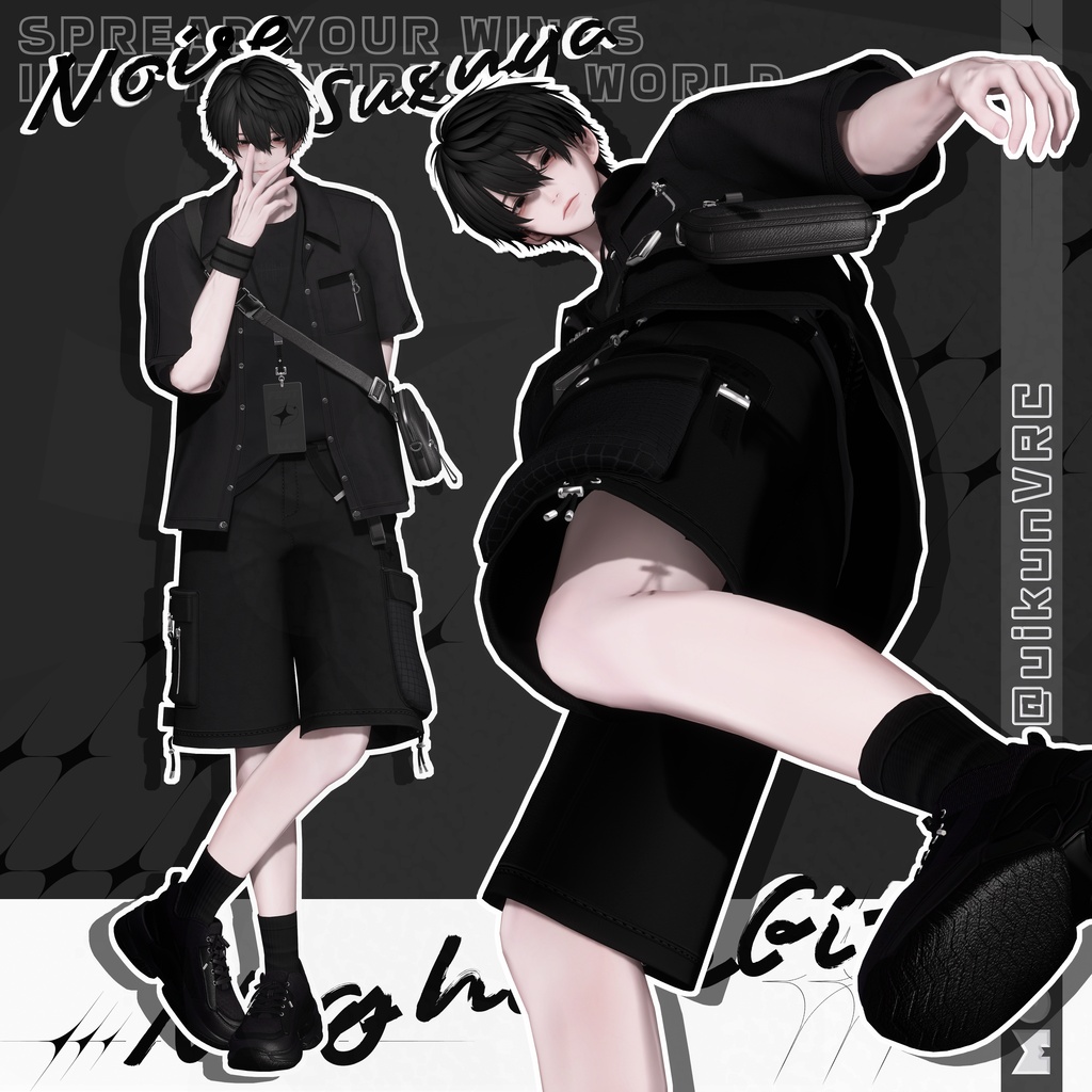 Noise【VRChat向け衣装モデル】