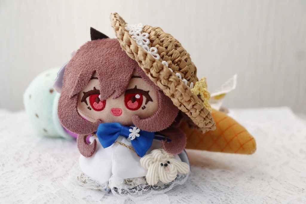 ぬいぐるみ用 麦わら帽子