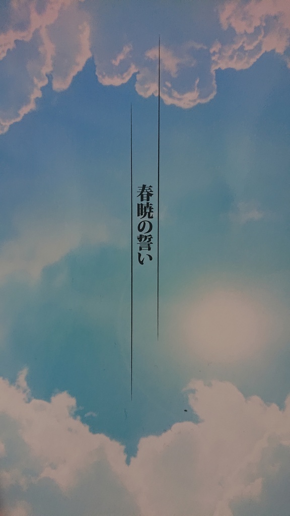 十二国記パロ  春暁の誓い