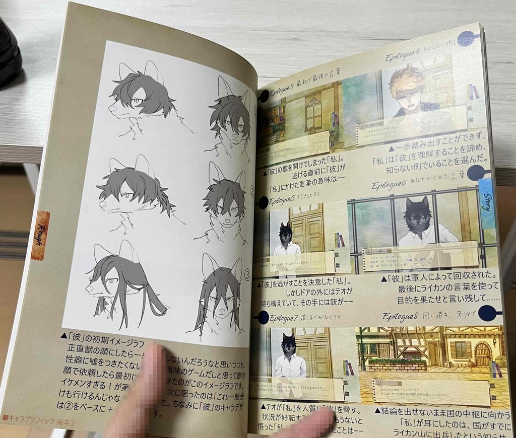 【実本版】ヘルメネウスの箱庭 設定資料集