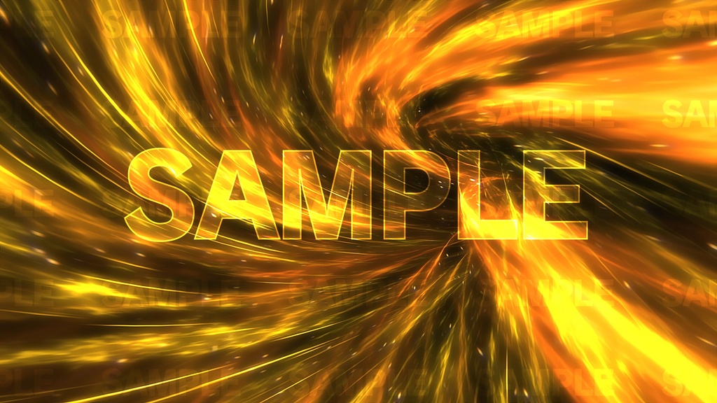 パチンコ風効果背景 トンネル状 5色セット