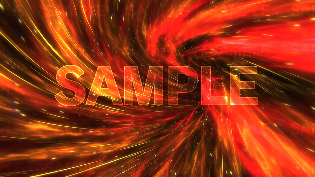 パチンコ風効果背景 トンネル状 5色セット