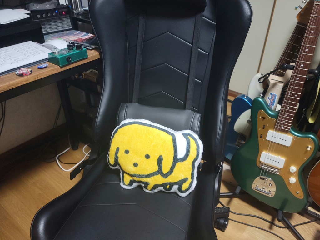 ぽっちゃんクッション