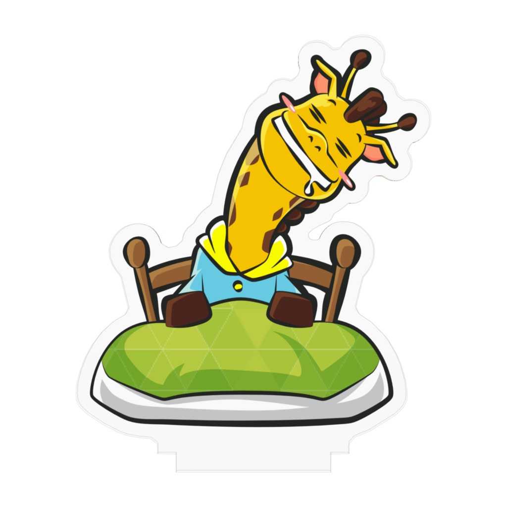 【LINEスタンプ「DU缶」】04_Kiririn(キリン)