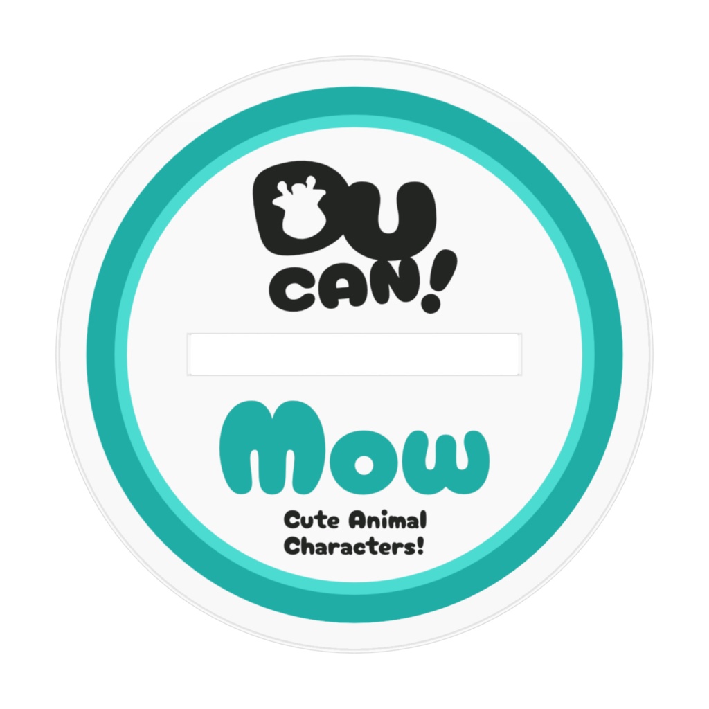 【LINEスタンプ「DU缶」】06_Mow(ウシ)