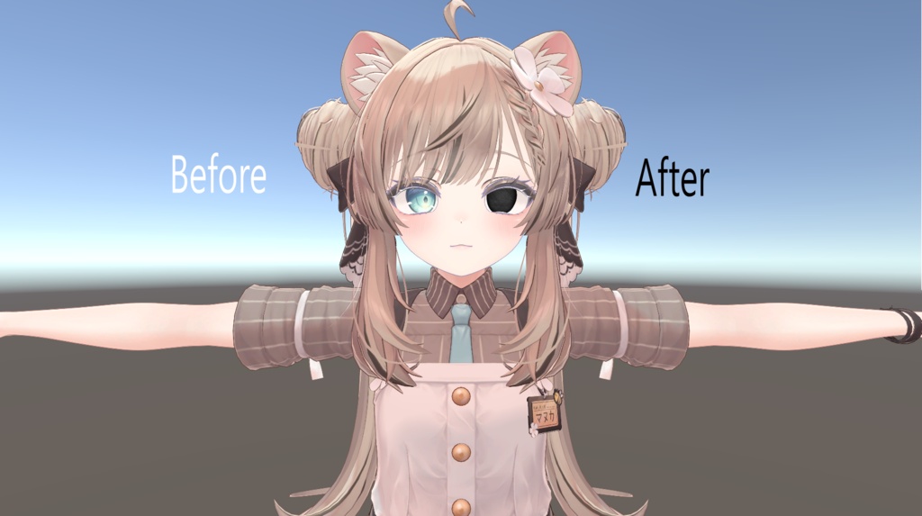 【Manuka】Jirai Glitch Noise Eye Texture