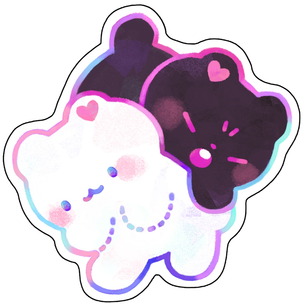 オーロラアクリルキーホルダー