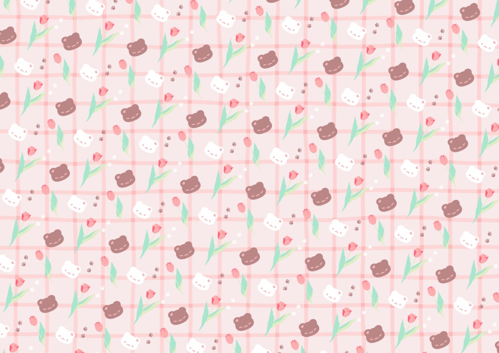 デザインペーパー『チューリップ』