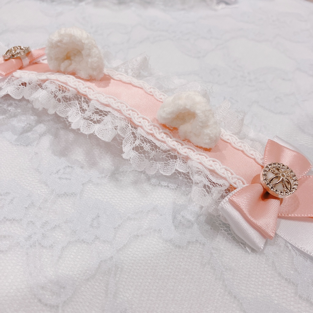 ぬい用くまみみヘッドドレス