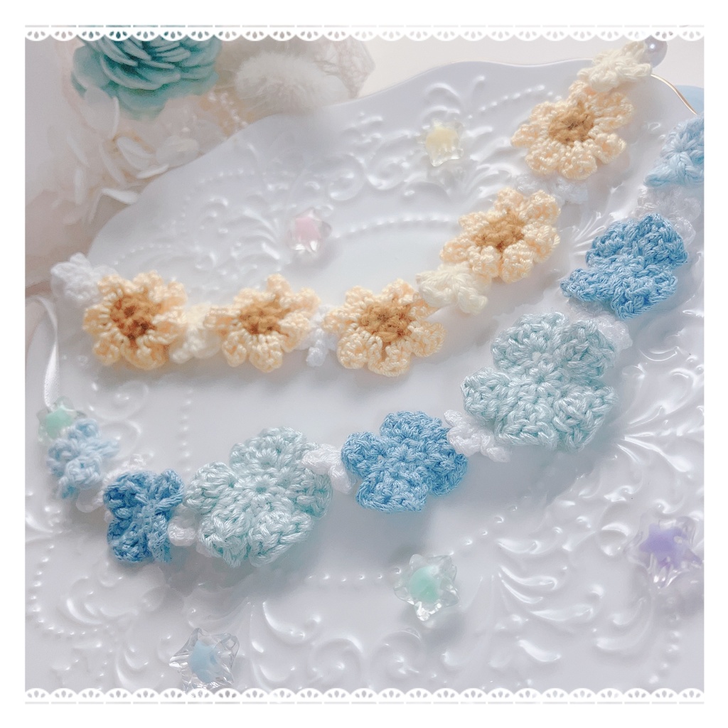 【ゆびまほ10】ぬいの花かんむり