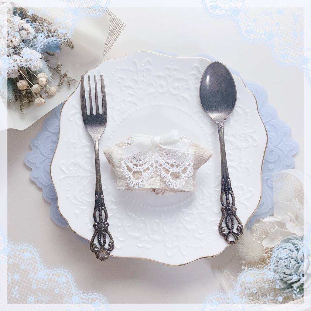 【ゆびまほ10】ぬい用 襟付きトップス