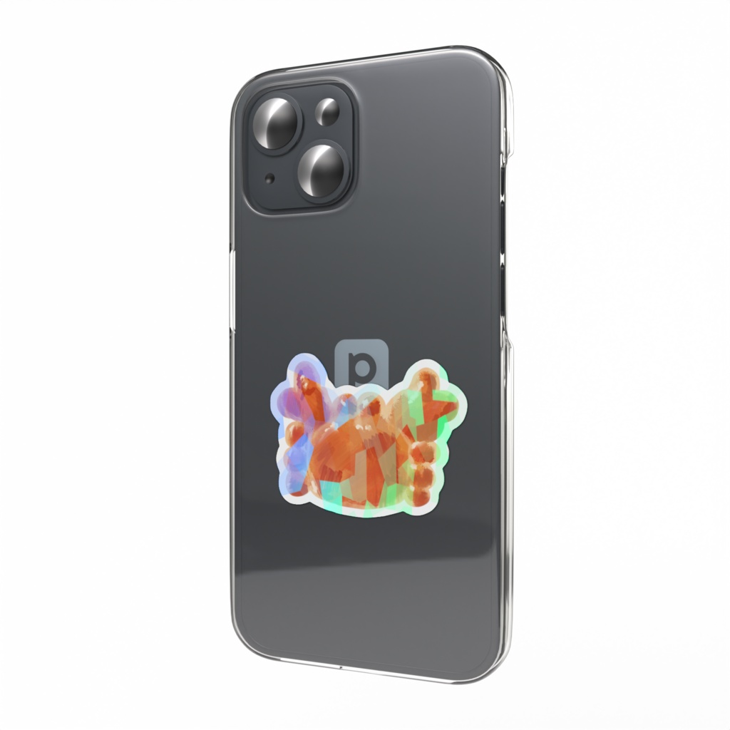 かにぱんステッカー