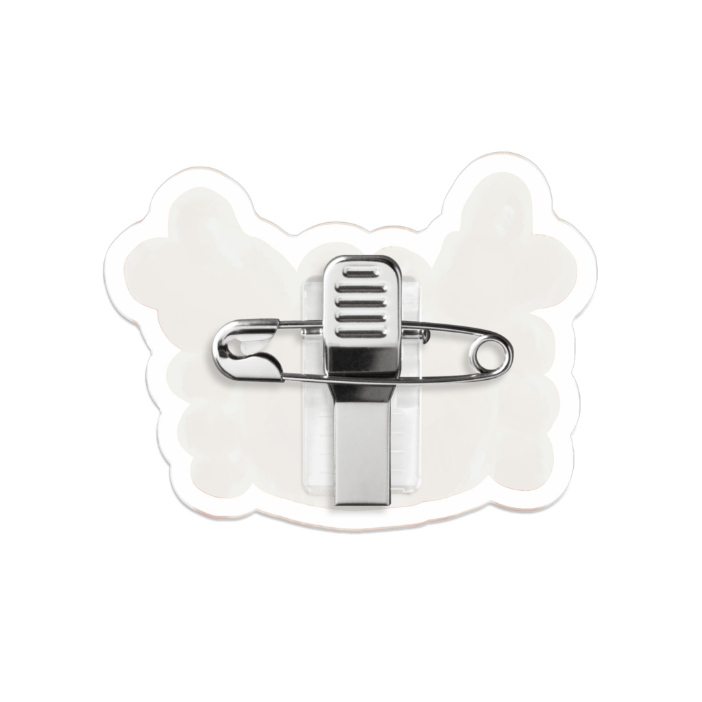 かにぱんアクリルバッチ