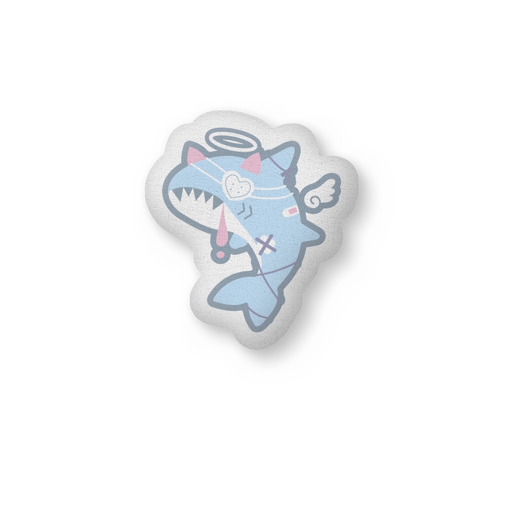 ⟡ : うるにゃさめ./urumeowshark. ふかふかクッション（中）