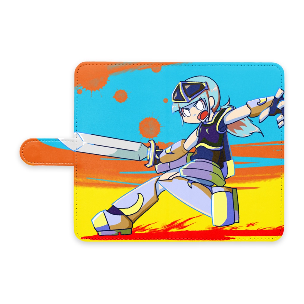 歪せいぎ スマホケース Lサイズ