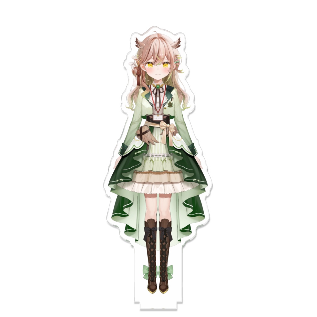 【ファンクラブ開設記念グッズ】アクリルスタンド【梟葉めりあ】