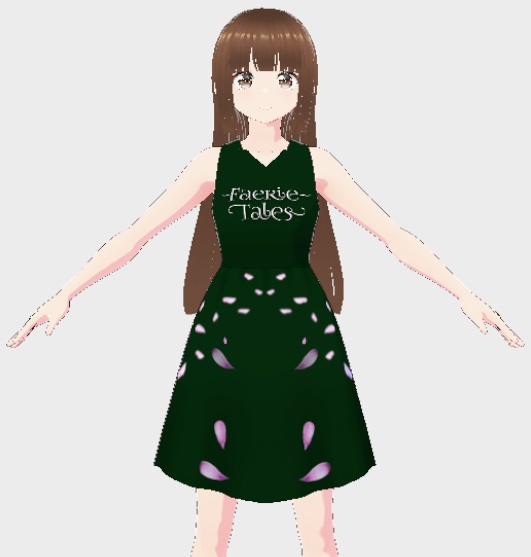 [VRoid] Faerie Tales Book Series Dress