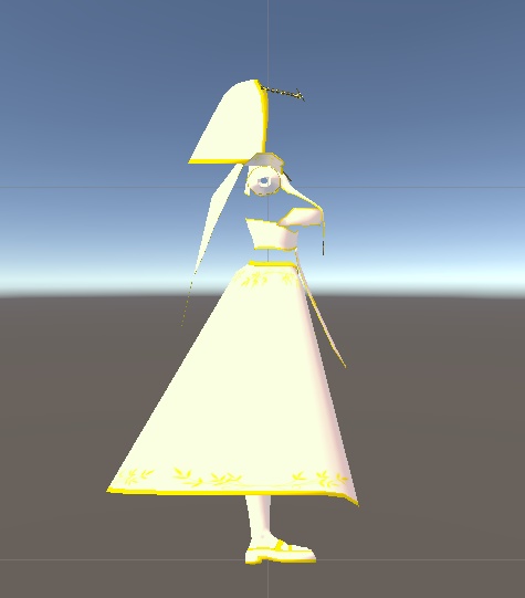 ティコ聖女風衣装