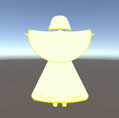 ティコ聖女風衣装