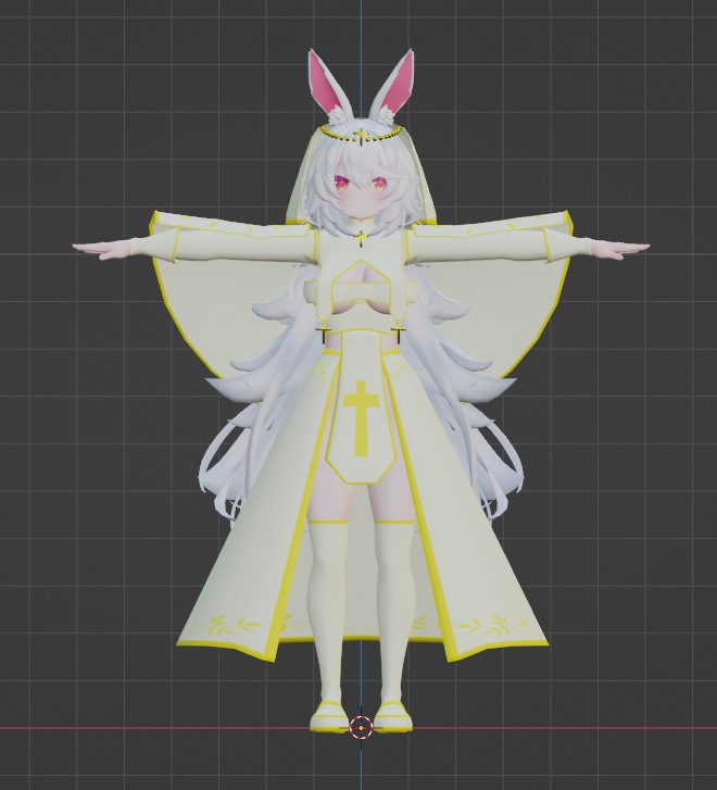 ティコ聖女風衣装