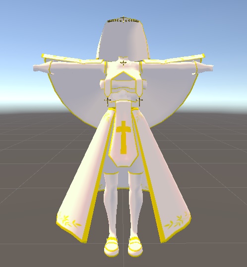 ティコ聖女風衣装