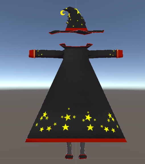 【無料】ティコ 魔女風衣装