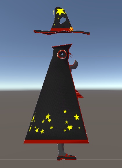 【無料】ティコ 魔女風衣装