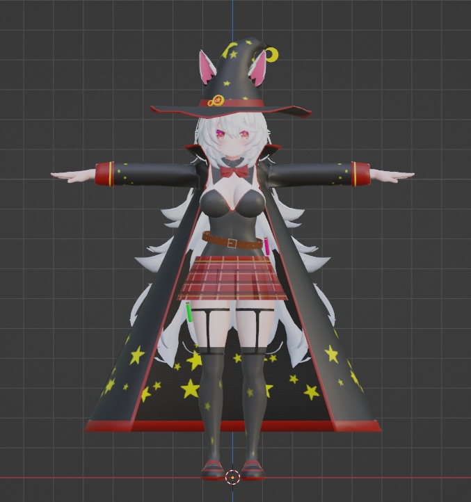 【無料】ティコ 魔女風衣装