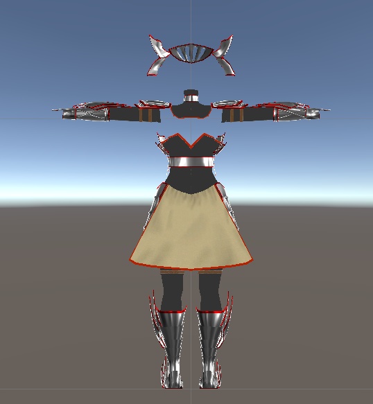 【無料】ティコ 戦士風衣装